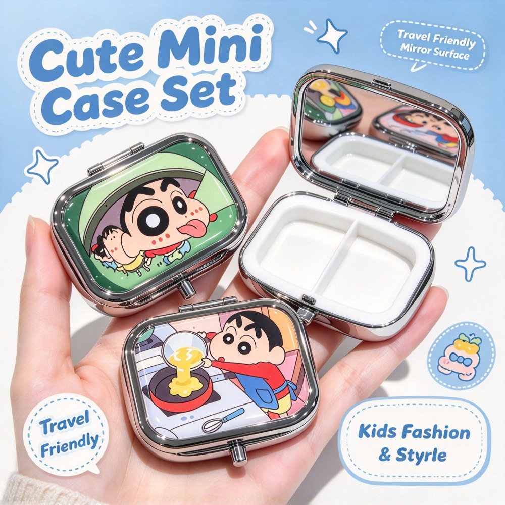 Case Fan - Boîte en métal miniature scellée Crayon